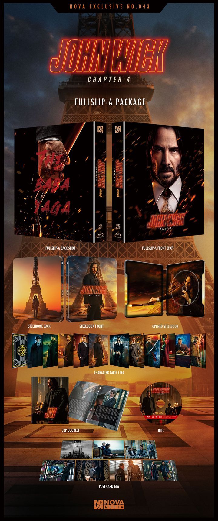 YESASIA: John Wick: Chapter 2 (4K Ultra HD + Blu-ray) (Full Slip Normal  Edition) (Korea Version) Blu-ray - Keanu Reeves, Common, Nova Media -  Western / World Movies & Videos - Free