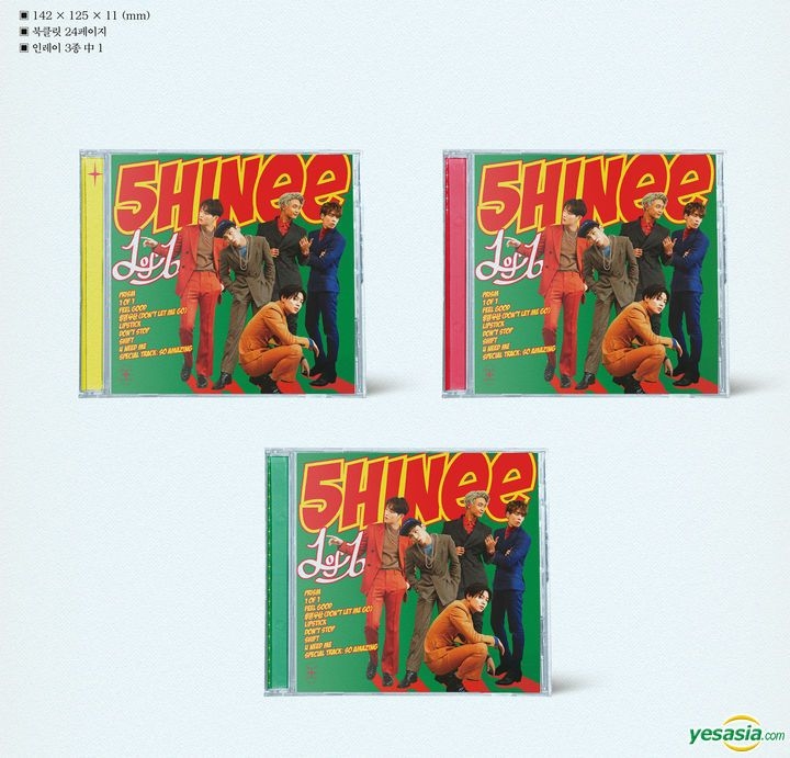 YESASIA: SHINee Vol. 5 - 1 of 1 + 6 Posters in Tube (Normal