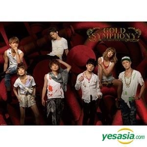 Yesasia a Arena Tour 14 Gold Symphony B2ポスター 2枚セット 写真集 ポスター グループ ａａａ Avex Group 日本のグッズ 北米サイト