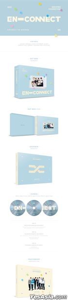ENHYPEN 2021 Fanmeeting EN-CONNECT (DVD) (3-Disc + Photobook + Kit Box + Passport Case + Passport + Boarding Pass + Photo Card) (Korea Version)