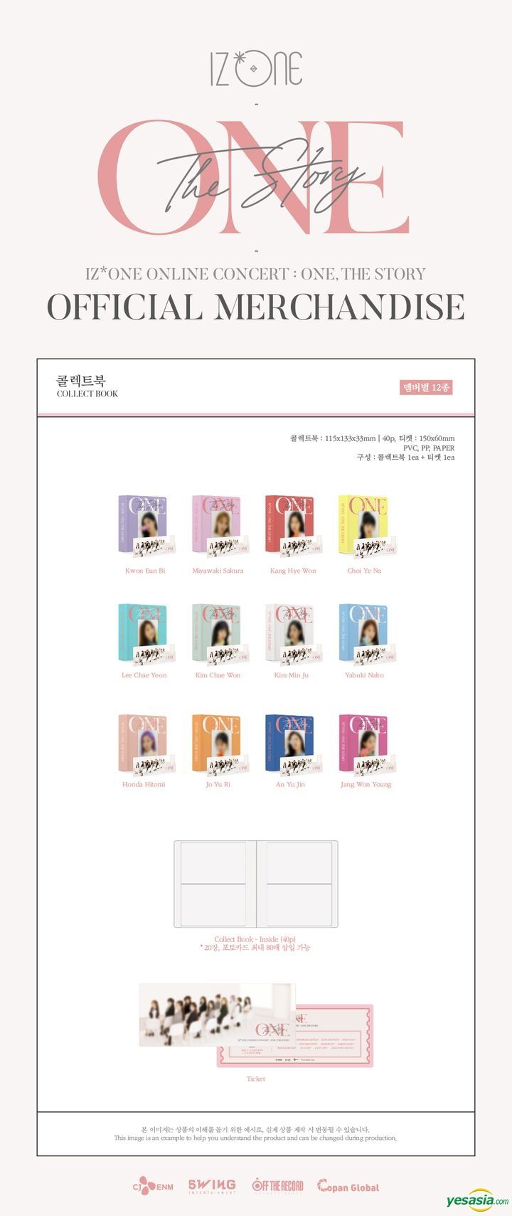 IZ*ONE One The Story コレクトブック ミンジュ YESASIA: IZ*ONE 2021 Online Concert ONE, THE STORY - Collect
