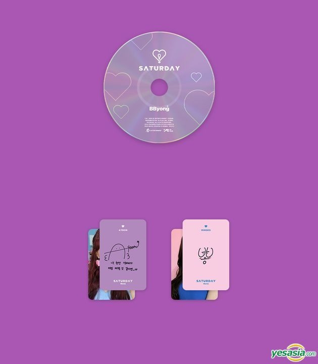 Yesasia Saturday Single Album Vol 3 Ikyk Poster In Tube Cd Saturday 韓国の音楽cd 無料配送 北米サイト