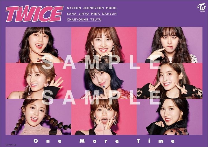 Yesasia One More Time Type A Single Dvd Poster First Press Limited Edition Japan Version Cd Twice Korea Japanese Music Free Shipping North America Site