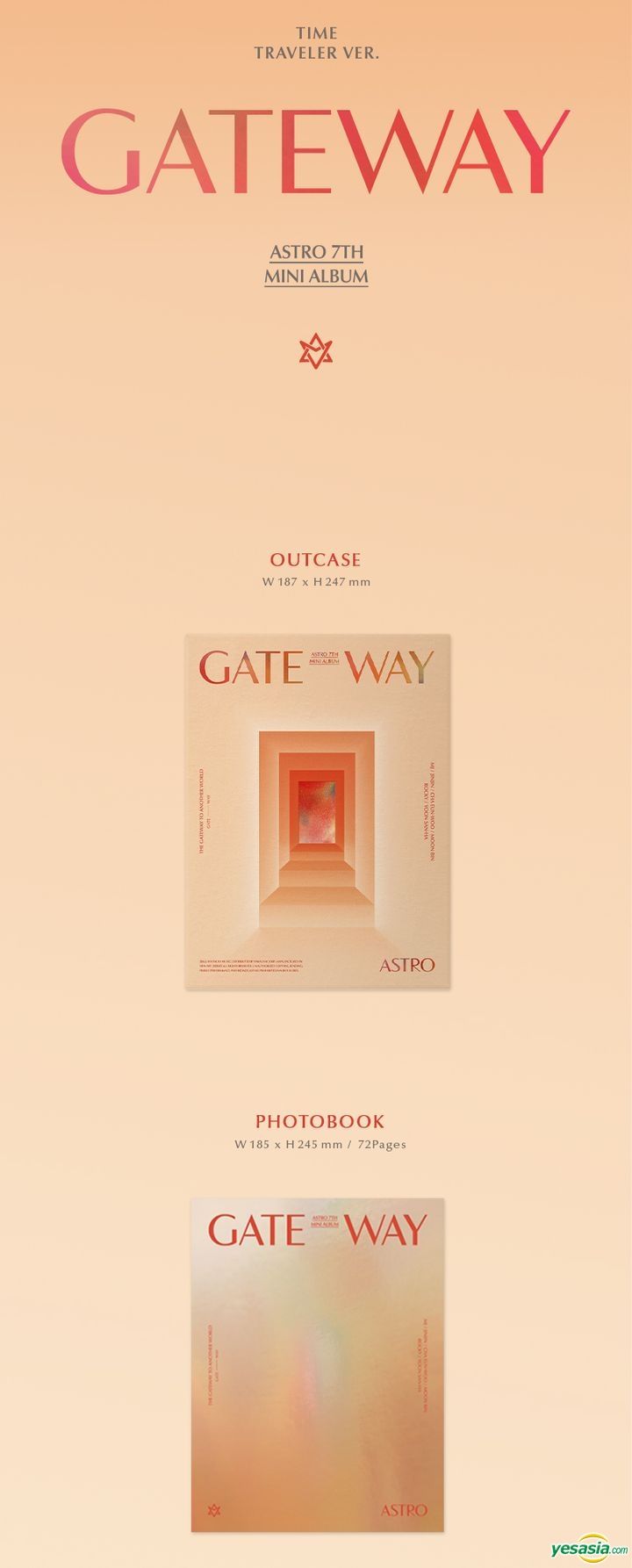 YESASIA: Image Gallery - Astro Mini Album Vol. 7 - GATEWAY (Time