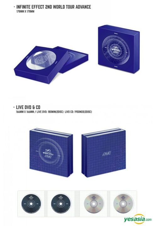 未開封 INFINITE EFFECT ADVANCE DVD CD