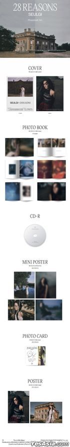 Red Velvet: Seul Gi Mini Album Vol. 1 - 28 Reasons (Photo Book Version) + Poster in Tube (Photo Book Version)