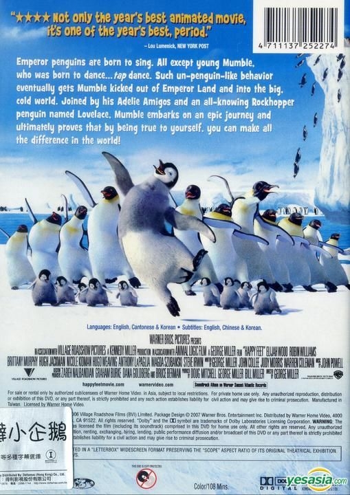 Poster HAPPY FEET - the five amigos