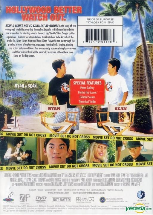YESASIA: Ryan And Sean's Not So Excellent Adventure (DVD