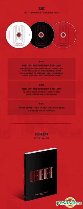 YESASIA: Image Gallery - Monsta X - 2019 Monsta X World Tour 'WE
