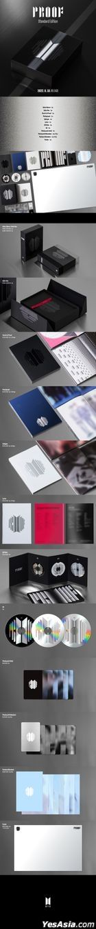 BTS - Proof (Standard + Compact Edition) + Random In The Seom Card + Folded Poster (Standard Edition)