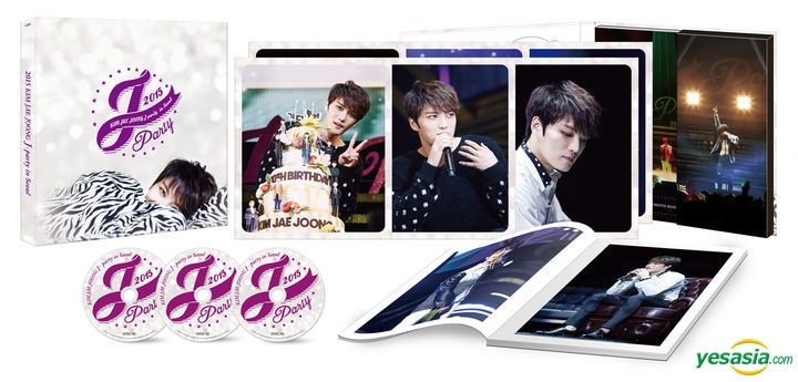 YESASIA: 2015 Kim Jae Joong J-party in Seoul (3DVD + Photobook