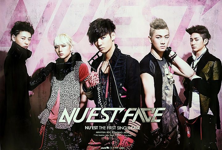 YESASIA: NU'EST Single Album Vol. 1 - Face + Poster in Tube CD 