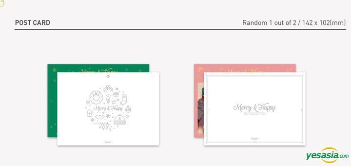 Yesasia Twice The 1st Album Repackage Merry Happy Merry Version Green Photo Card Set 2 Posters In Tube Cd Twice Korea Jyp Entertainment Korean Music Free Shipping