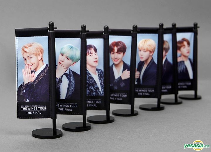YESASIA: Image Gallery - BTS THE WINGS TOUR THE FINAL Mini Flag (J 