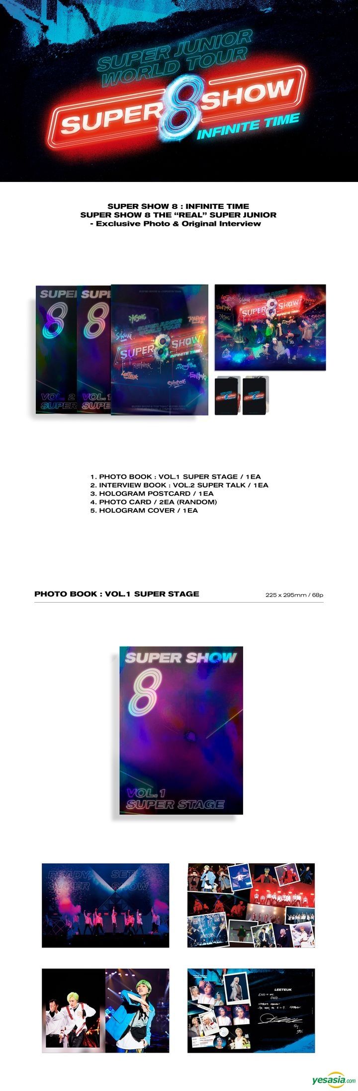 YESASIA: Recommended Items - Super Junior – Super Show 8