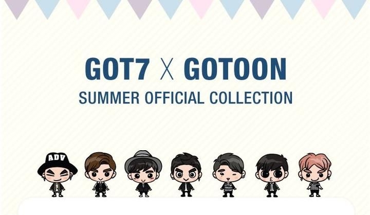 YESASIA: GOT7 X GOTOON Summer Official Collection - GOTOON Wappen ...