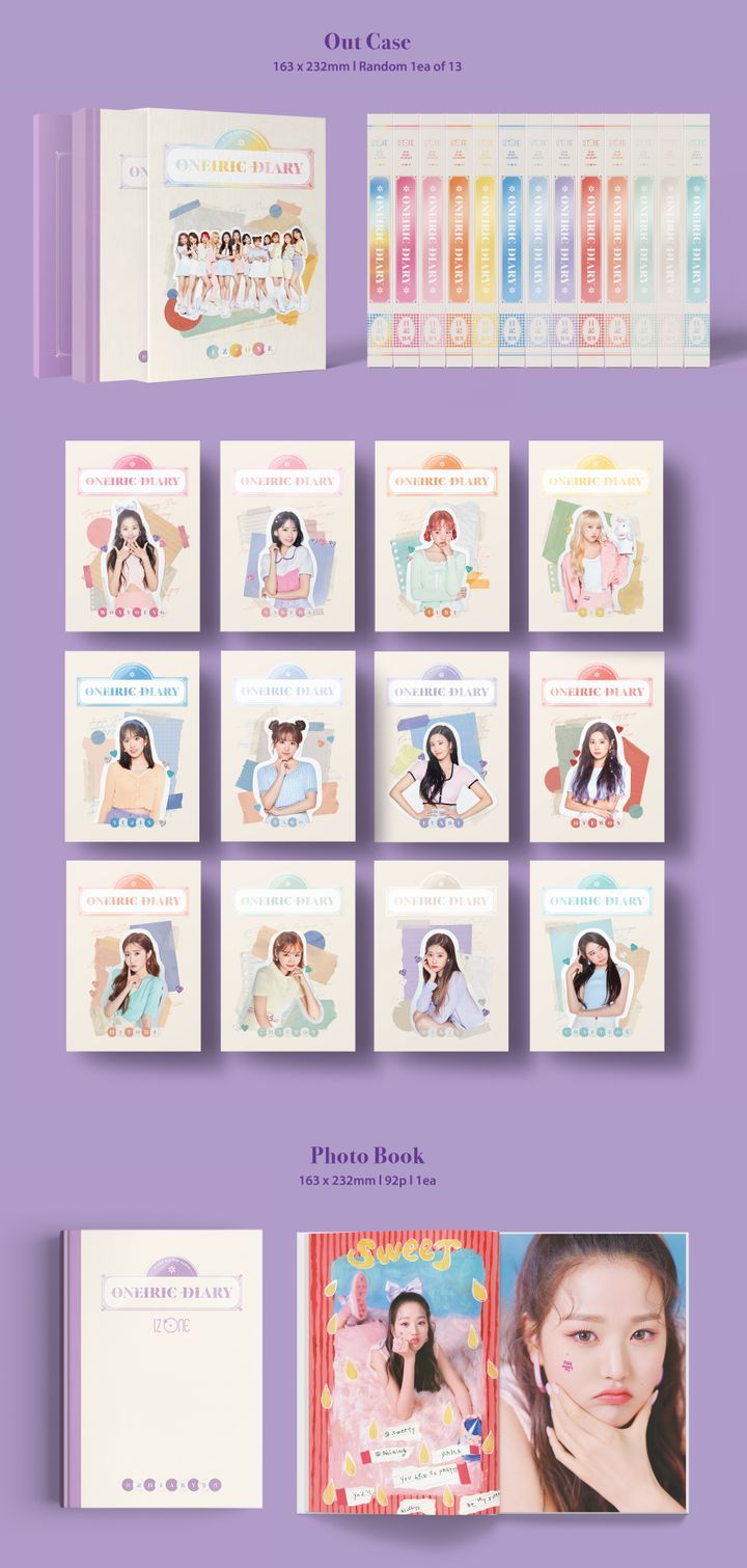 YESASIA: IZ*ONE Mini Album Vol. 3 - Oneiric Diary (Diary Version