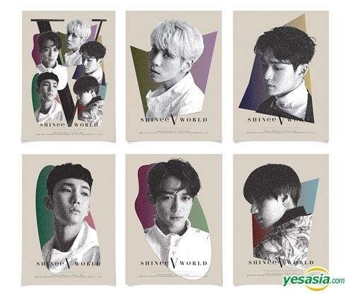 Yesasia Shinee World V In Seoul 2dvd Special Color Postcard Book Korea Version Poster In Tube Groups Male Stars Dvd Shinee Sm Entertainment Korean Concerts Music Videos Free Shipping