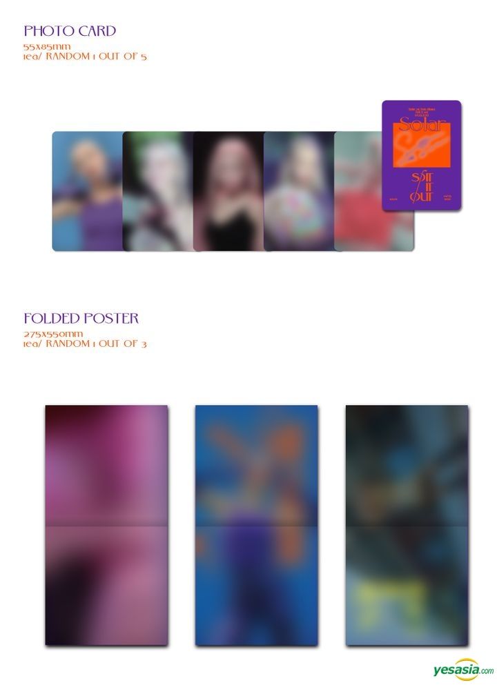 YESASIA: Image Gallery - Solar Single Album Vol. 1 - SPIT IT OUT