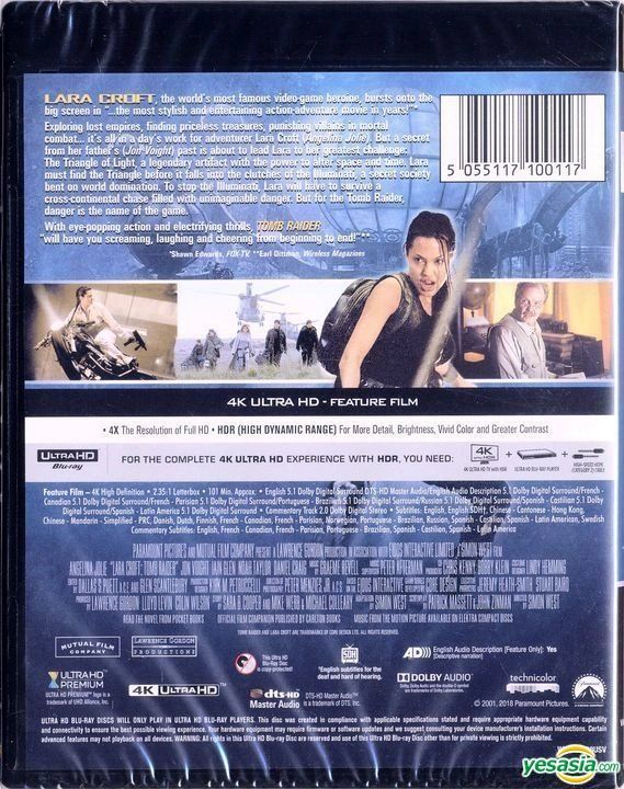  Lara Croft - Tomb Raider: 2-Movie Collection [DVD] : Movies & TV