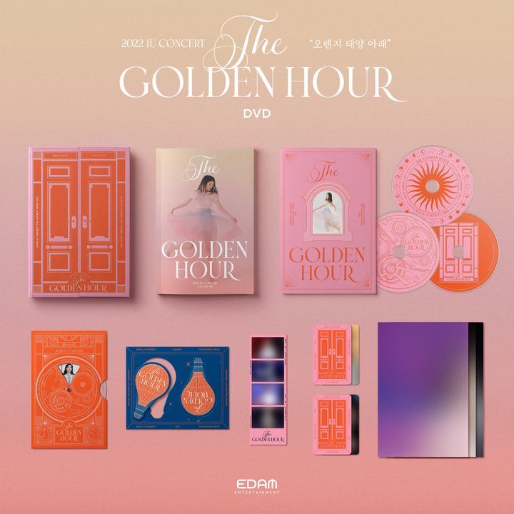 YESASIA : IU - 2022 IU Concert 'The Golden Hour' (DVD) (3-Disc