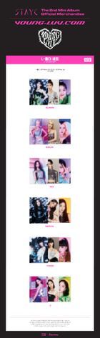 STAYC 'YOUNG-LUV.COM' Official Goods - L Holder Set (Isa)