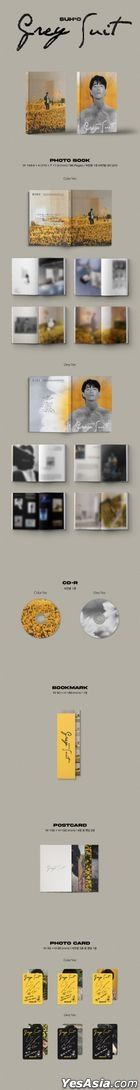 EXO: Suho Mini Album Vol. 2 - Grey Suit (Photo Book Version) (Random Version)