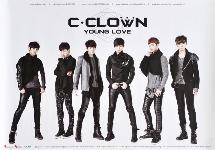 YESASIA: C-CLOWN Mini Album Vol. 2 - Young Love + Poster in Tube CD - C- CLOWN