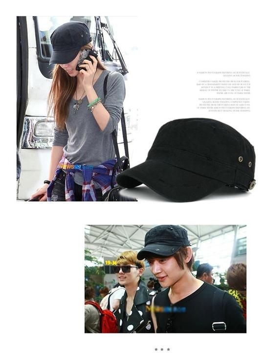 Girls military hot sale cap