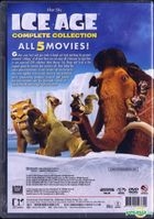 Ice Age Complete Collection (DVD) (Includes All 5 Movies) (Hong Kong Version)