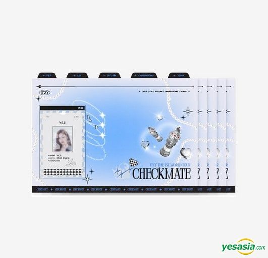 YESASIA: ITZY PHOTO SLOGAN- THE 1ST WORLD TOUR CHECKMATE Celebrity