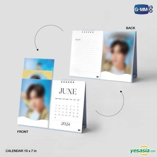 YESASIA Gemini Norawit Official Calendar 2024 CALENDAR,PHOTO/POSTER