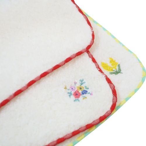 YESASIA Yellow Flowers Hand Towel FRIENDSHILL Lifestyle & Gifts