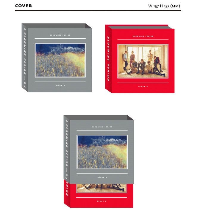 BLOCK Bサイン入り Blooming Period ミニアルバム 【公式通販】