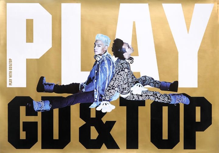 YESASIA : GD & TOP - Play With GD & TOP (2-DVD+Photobook+Folded Poster ...