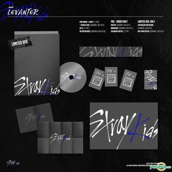 Stray popular Kids Levanter Limited Album