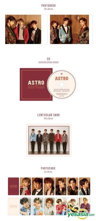 YESASIA: Astro 2018 Special Present GROUPS,GIFTS,PHOTO/POSTER,MALE ...