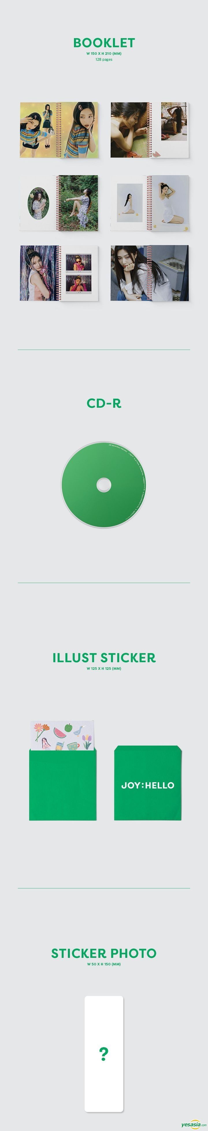 YESASIA Red Velvet Joy Special Album Hello (Photo Book Version) CD