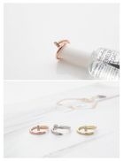 You Who Came From The Stars (SBS TV Drama) Style - Twinkle Nail Ring (Silver)