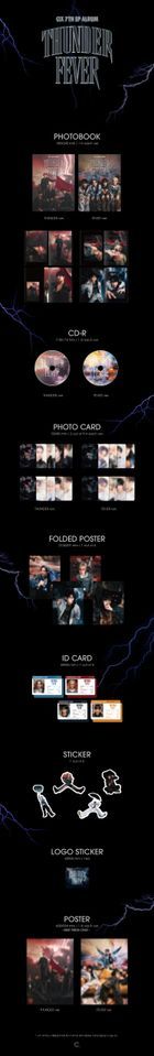 CIX EP Album Vol. 7 - THUNDER FEVER (Random Version)