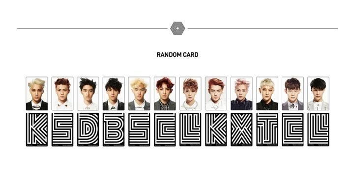 EXO - EXO SMミュージアム 購入 CD封入絵柄トレカ スホ セットの+