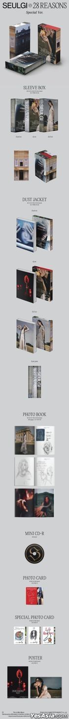 Red Velvet: Seul Gi Mini Album Vol. 1 - 28 Reasons (Special Version) (Random Version) + Random Folded Poster (Special Version)