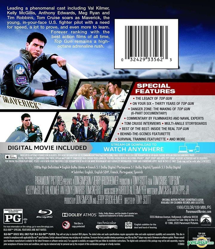 Top Gun (Blu-ray + Digital) 