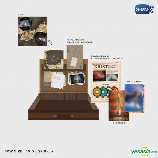 YESASIA: The Krist Elements Concert Boxset (DVD) (Thailand Version