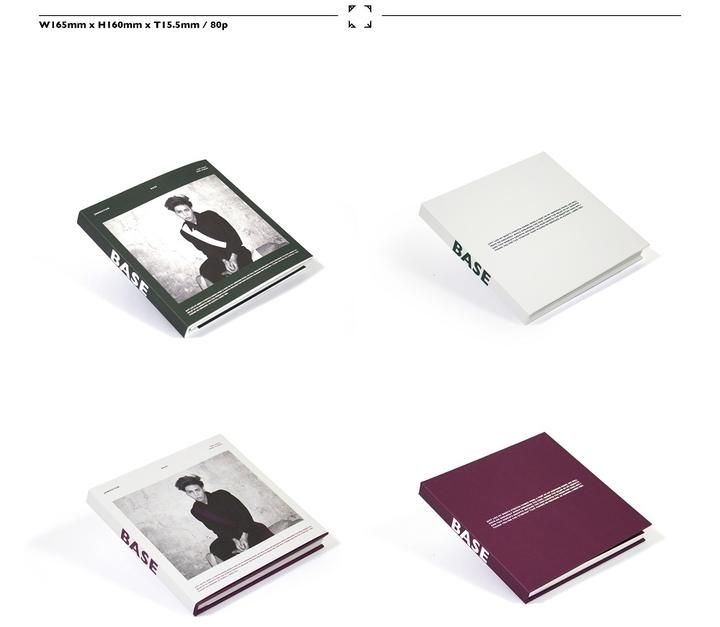 Jonghyun Base shops Album (Wine Ver.)