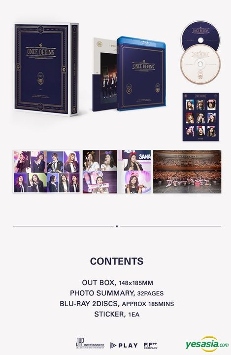 YESASIA: TWICE FANMEETING ONCE BEGINS (Blu-ray) (2-Disc) (Outbox