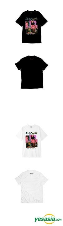 YESASIA: SQUARE UP BLACKPINK T-SHIRT TYPE 2 (Black) (Large) FEMALE