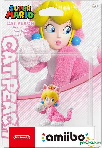 peach cat amiibo