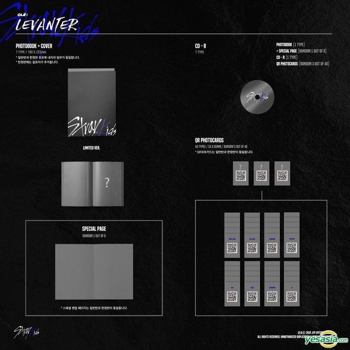 Stray Kidsスンミン LEVANTER限定版 レンチキュラー おまけ1枚 YESASIA: Image Gallery - Stray Kids Mini Album - Clé : LEVANTER