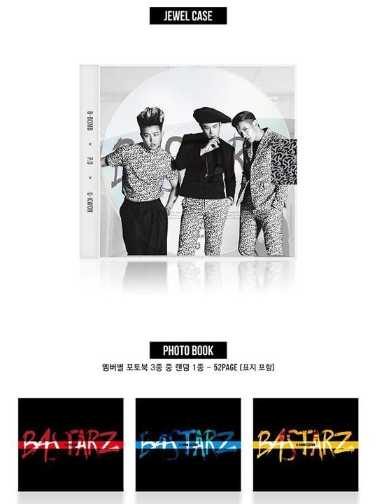 YESASIA: Bastarz 1stミニアルバム CD - Bastarz (Block B Unit